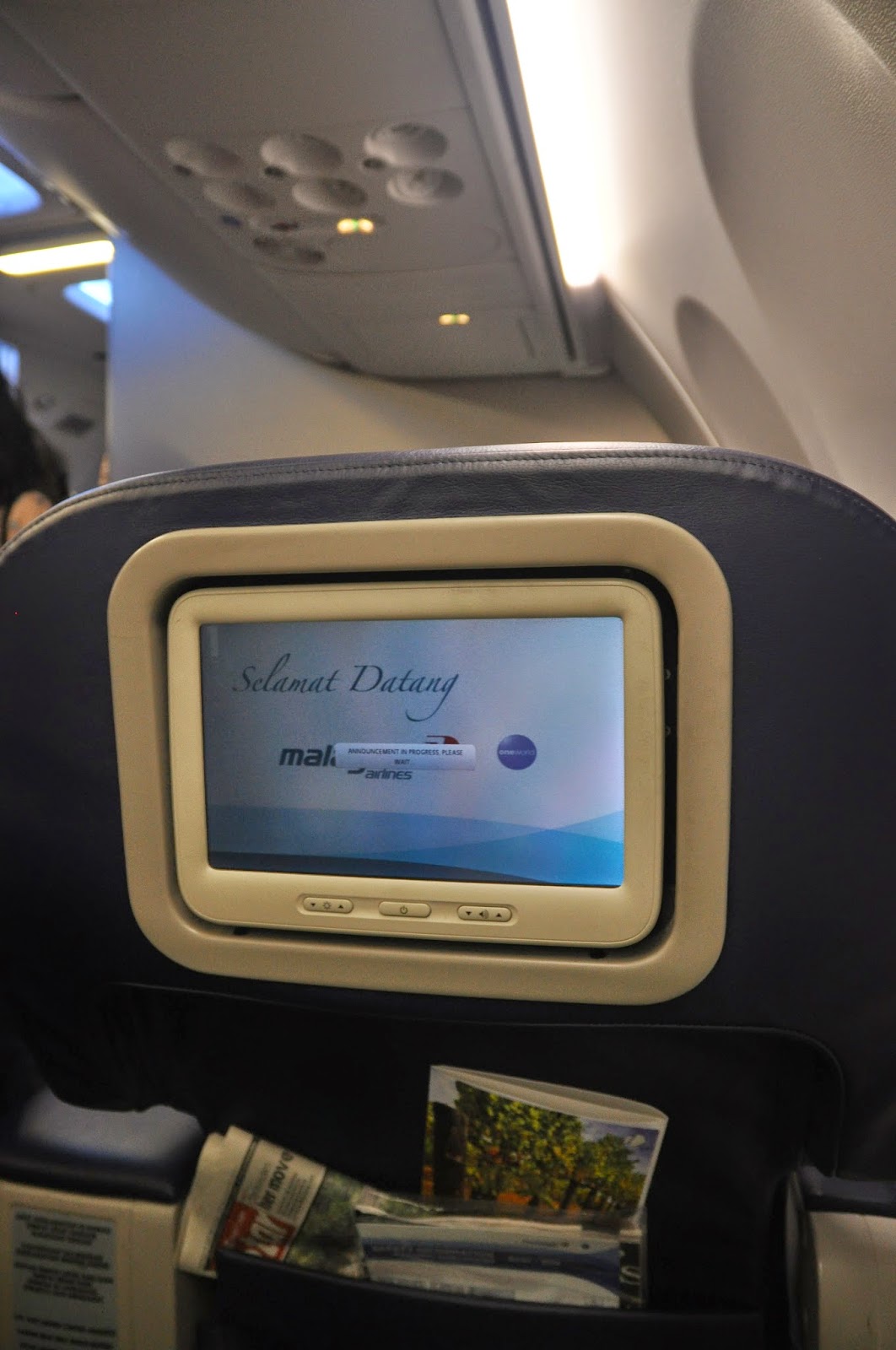 Take a Trip !!: マレーシア航空 178便 (MH178) コロンボ > クアラルンプール ビジネスクラス ( Malaysia ...