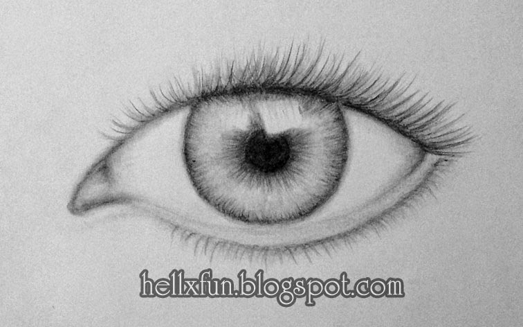 How to Draw a Realistic Eye 9 Steps  RapidFireArt