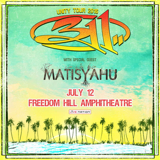 MOTORCITYBLOG (Tues., July 12) 311 with Matisyahu at Freedom