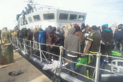 Photos: Ten African migrants perish, 290 rescued, 56 feared drowned including Nigerians in Mediterranean boat wreck