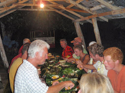 Group shot at Island Tongan feast