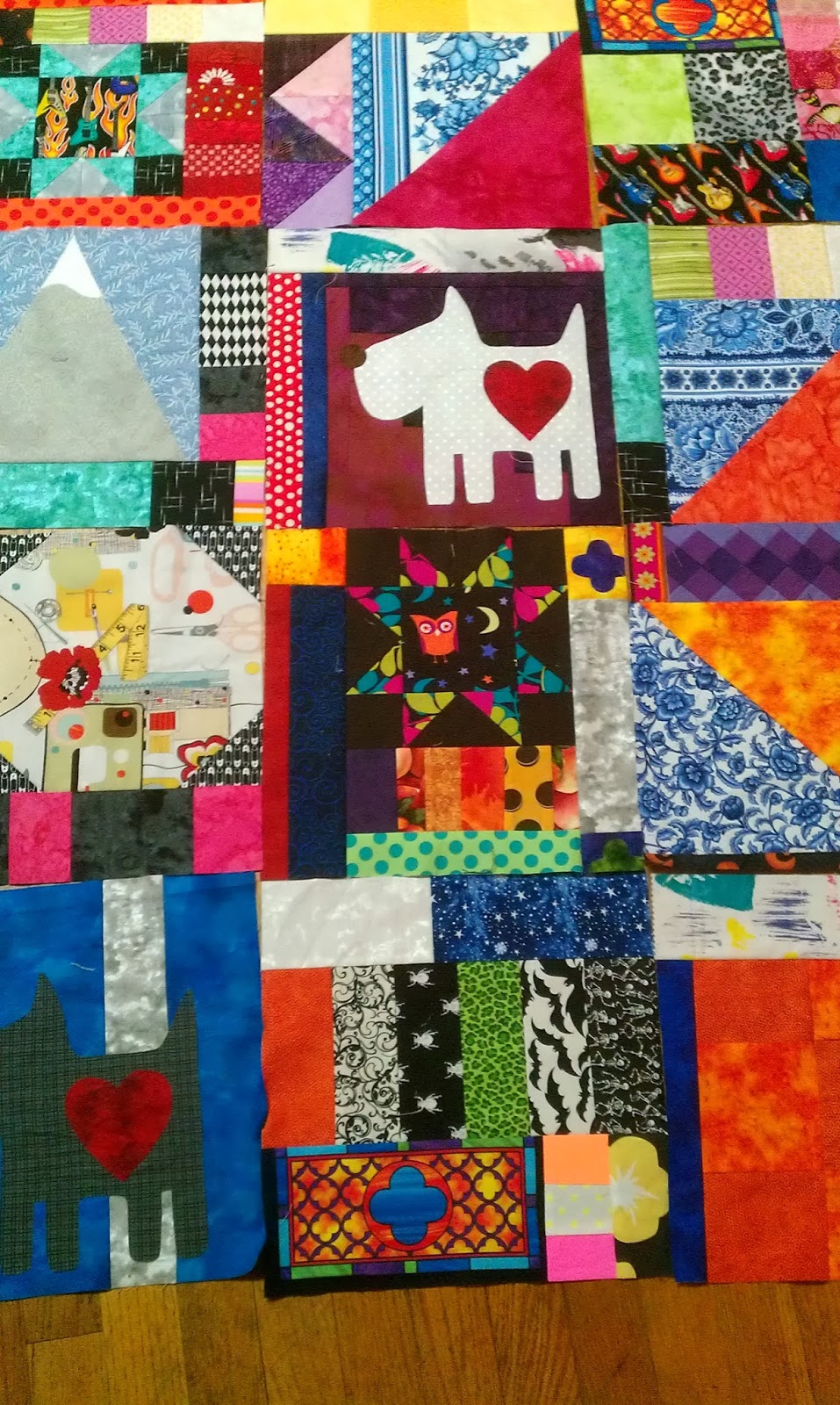 Lovely Frankenstein's Quilting Laboratory The Ugliest Quilt in the World