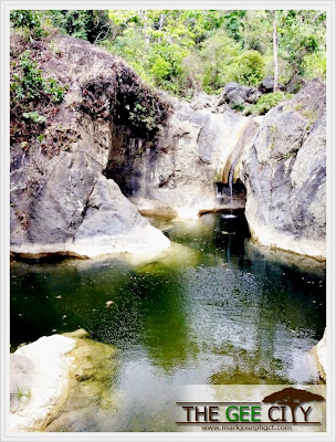 Kabang falls 2nd level drop