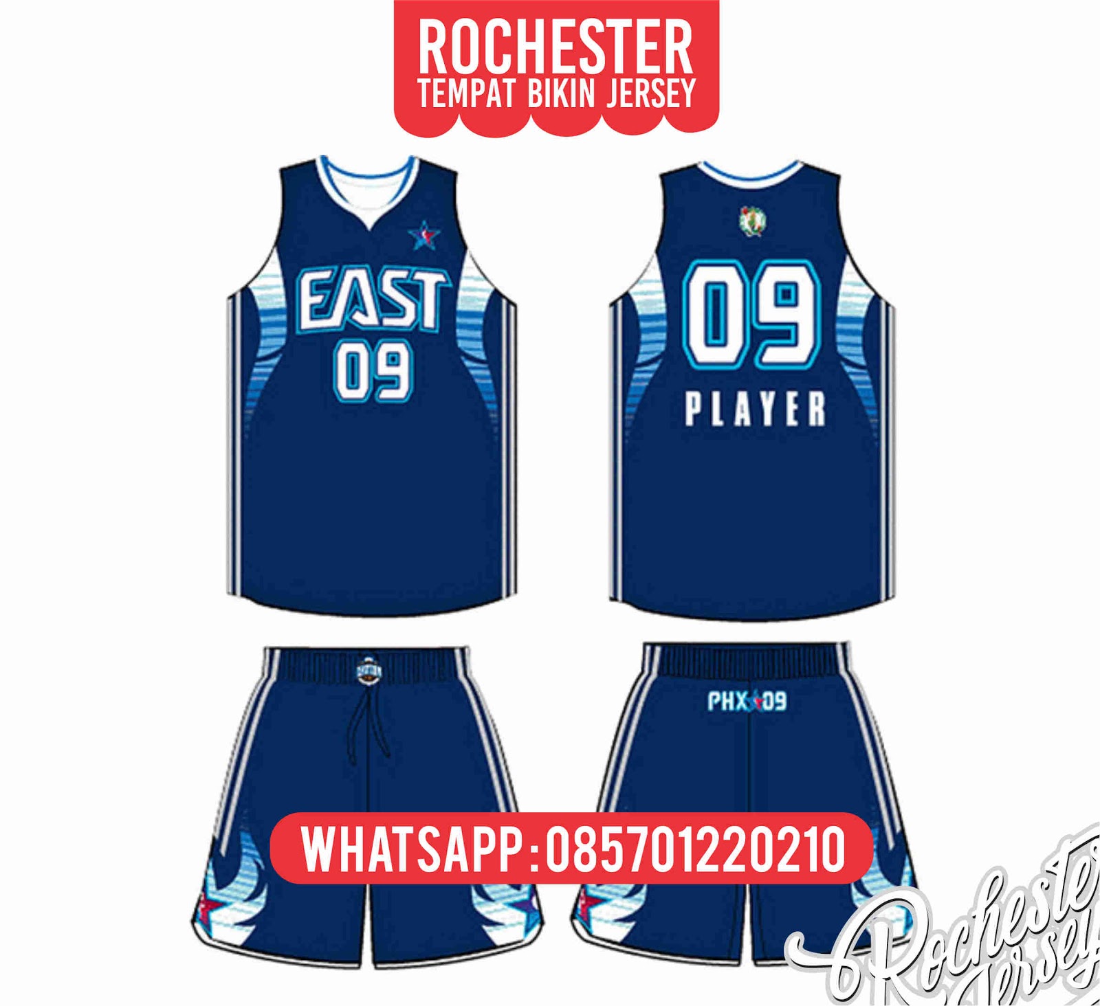 Jersey Basket Desain Jersey Jogja Rochester
