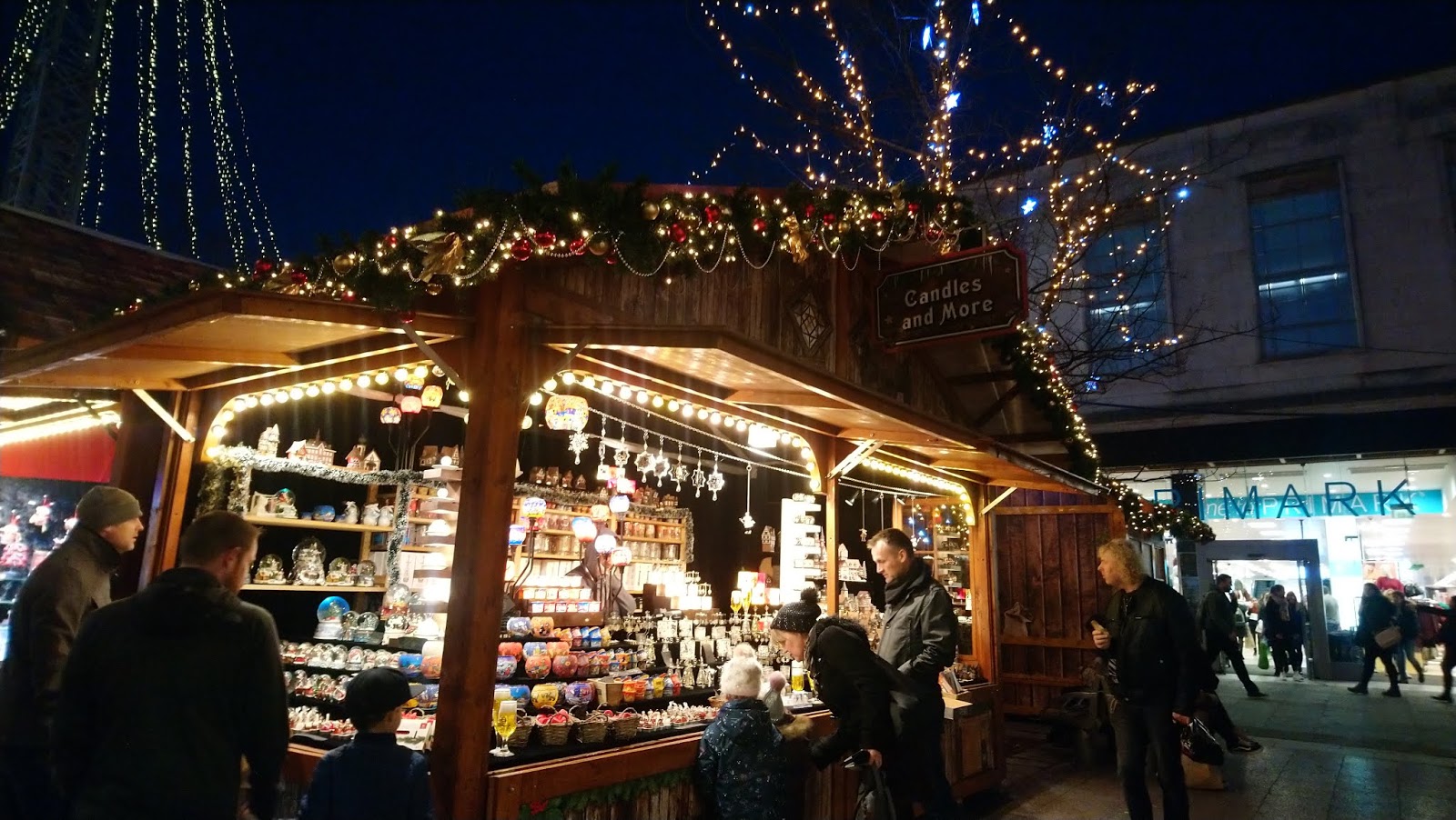 An evening at Southampton Christmas Market