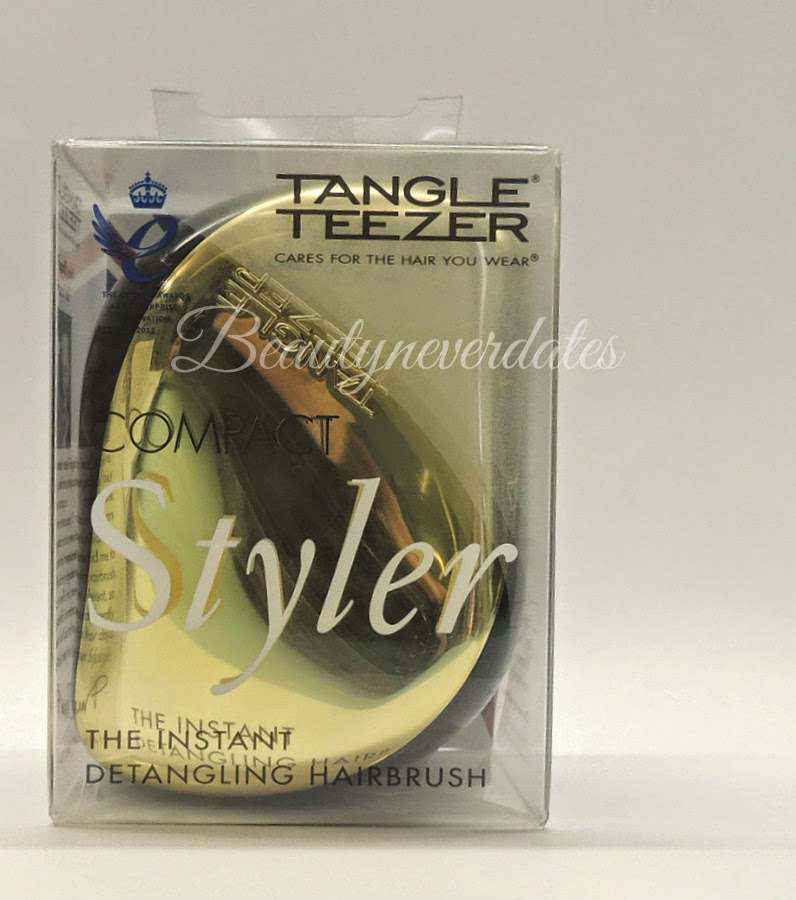 TANGLE TEEZER Compact Styler Gold  Review