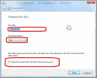 how to burn cd dvd without any software in windows 7