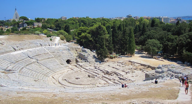Greek Theater em Siracusa Greek Theater em Siracusa