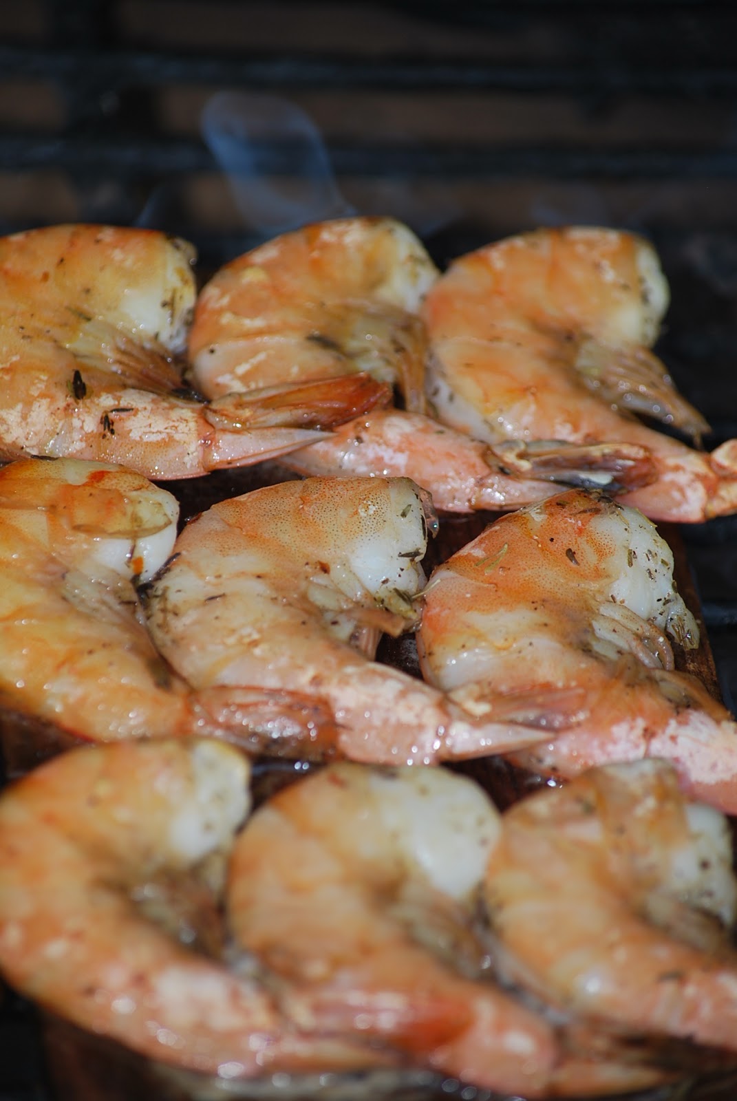 My story in recipes: Cedar Planked Shrimp