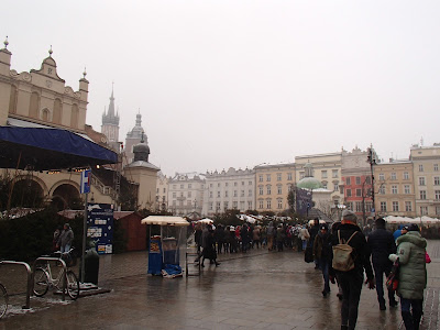 tarki świąreczne na Krakowskim Rynku