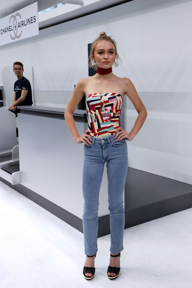 Lily Rose Melody Depp With Johnny Depp Lily Rose Melody Depp With Johnny Depp