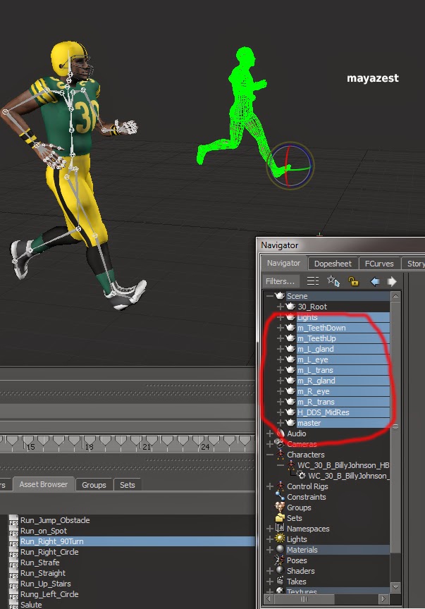 Maya Zest Motion Builder How to mirror an animated FBX clip for