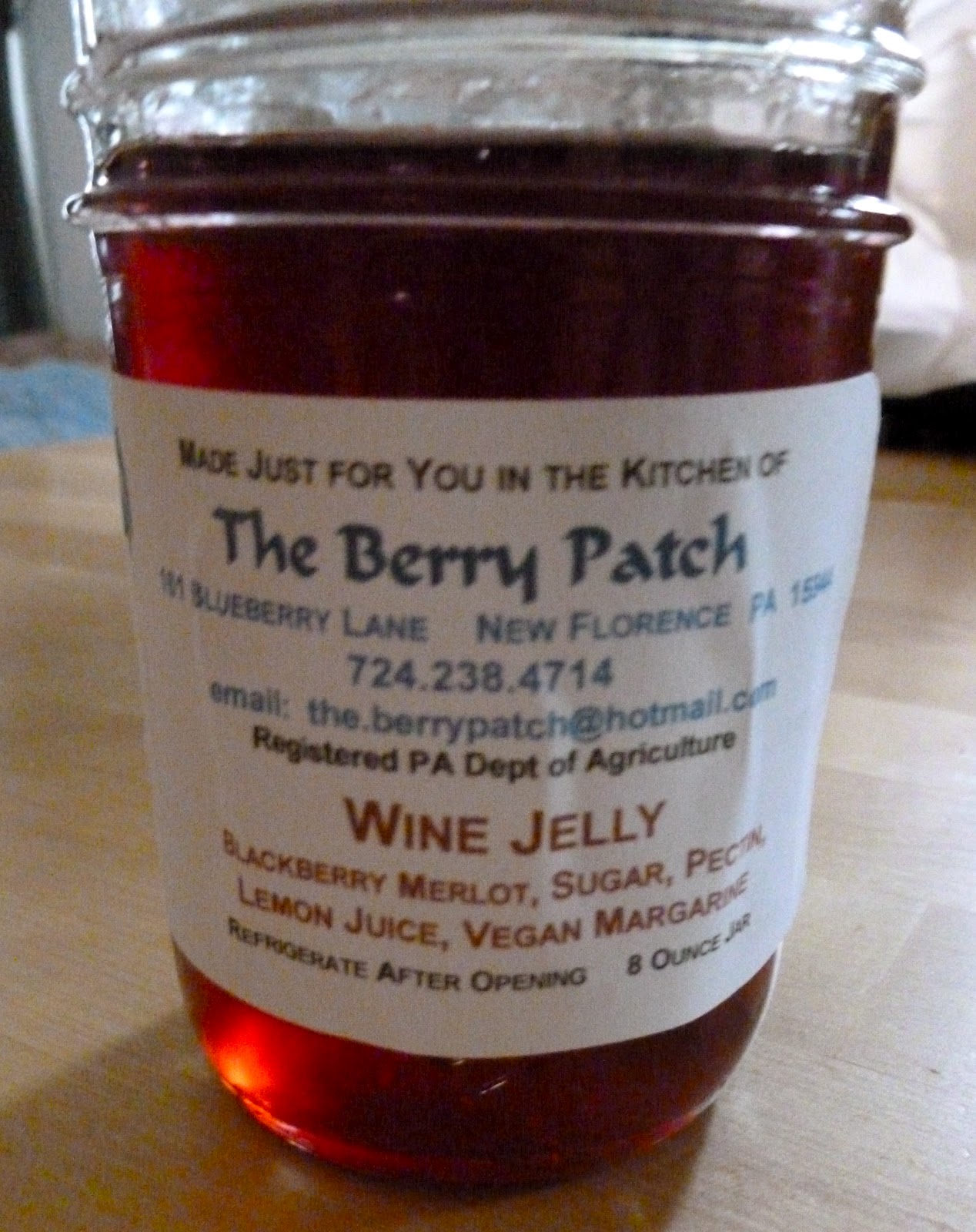 Sabor PGH...Blackberry Merlot Jelly Thumbprint Cookies (The Berry