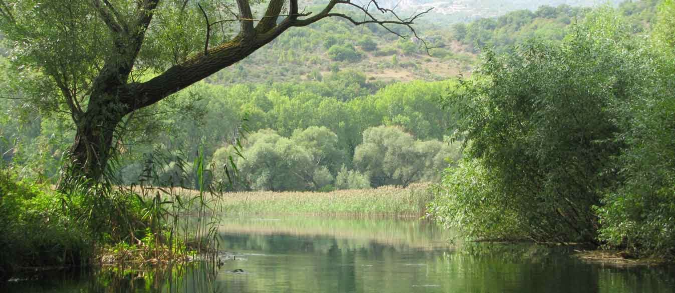 Una bella veduta sulle sorgenti del pescara - Foto di Alberto Colazilli
