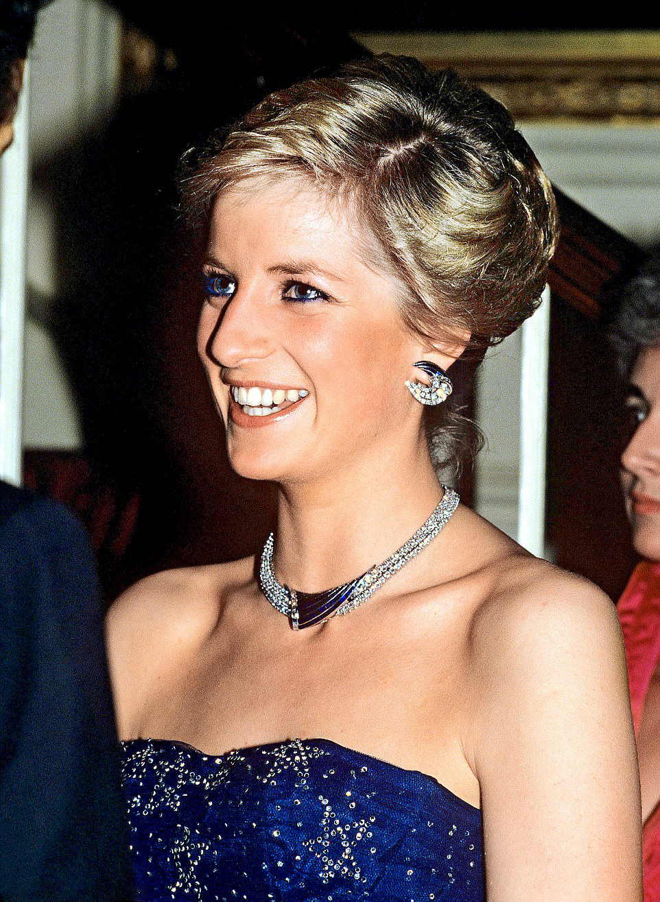 Royal Family Around the World: The Late Princess Diana draped herself