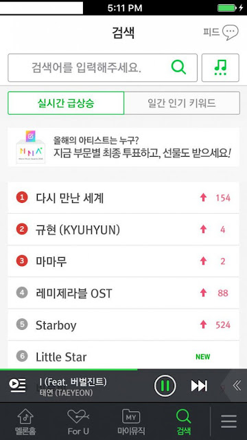 Chart Melon SNSD SNSD Chart Melon