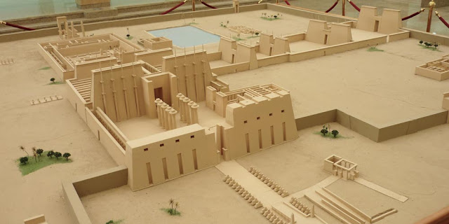 Karnak Temple Model - Tourism in Luxor - www.tripsinegypt.com