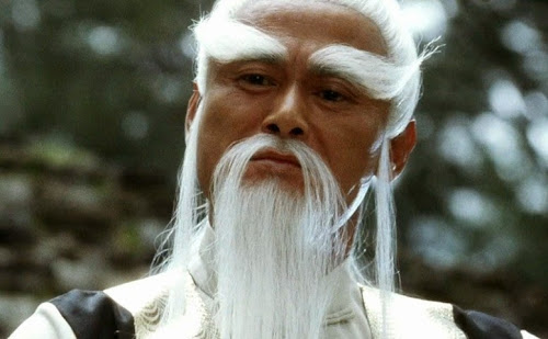 Chia-Hui Liu como Pai Mei, o mestre de Uma Thurman em Kill Bill, Volume 2