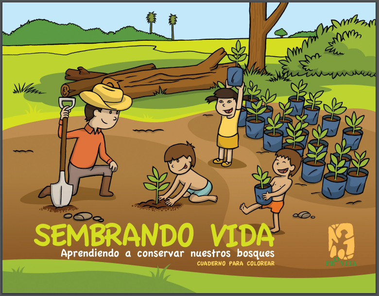 Sembrando vida. Libro para colorear | Libros y materiales gratuitos