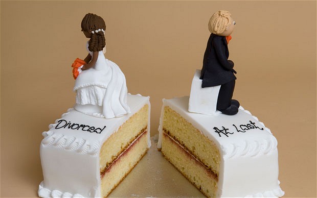 bolo de divórcio divertido engraçado