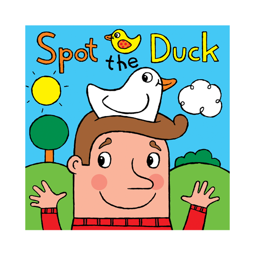 Cover of Spot the Duck Kindle Picture Book for Kids