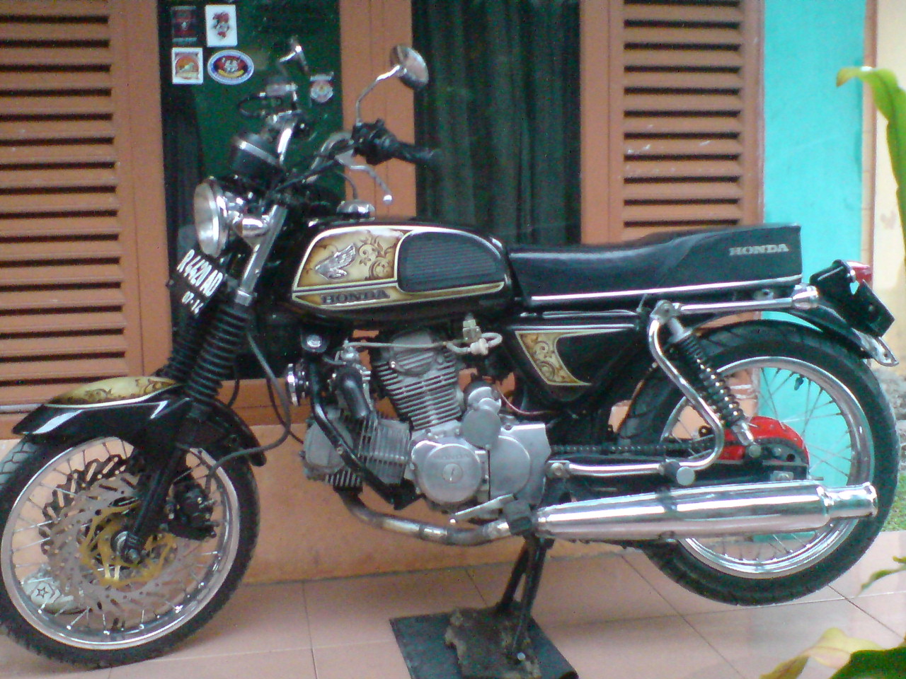 Kumpulan Modifikasi Motor  Cb  2 Silinder Terbaru  