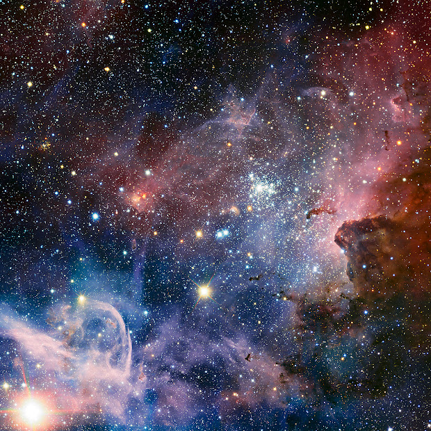 The Carina Nebula as seen by the VLT in Infrared