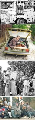  הקרבות, הפליטים והאימה בסרייבו ובסרברניצה בשנים 1992-1996  תצלומים: גטי אימג'ס ו-AFP 