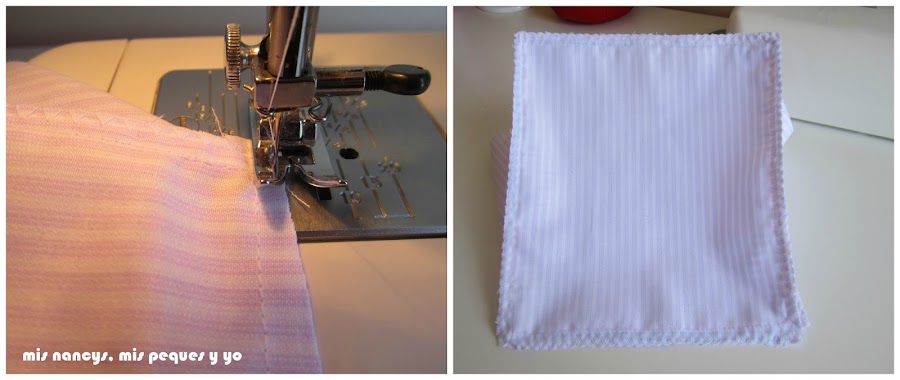 mis nancys, mis peques y yo, tutorial DIY funda cestas, costura en zig-zag