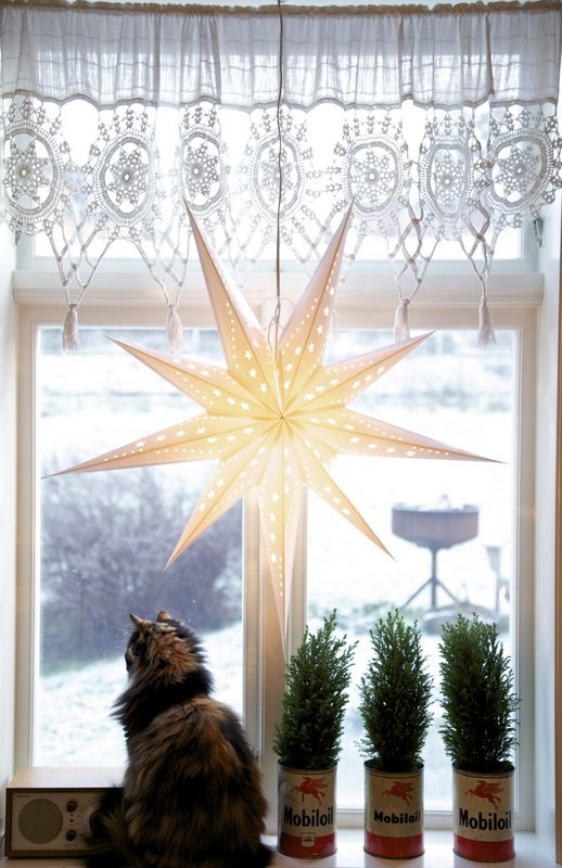 Decorar Estrellas De Navidad Tela De Saco Decorar Estrellas De Navidad Tela De Saco