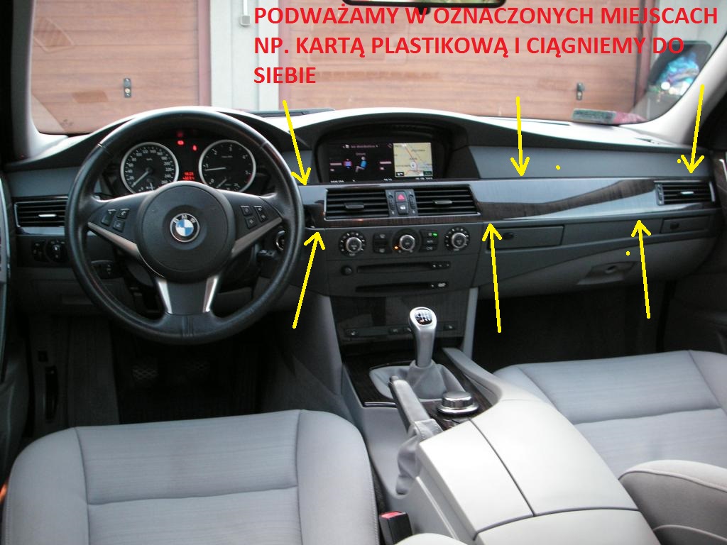 BMW 5 E61 [E60] [E61] Wymiana rezystora i silniczka
