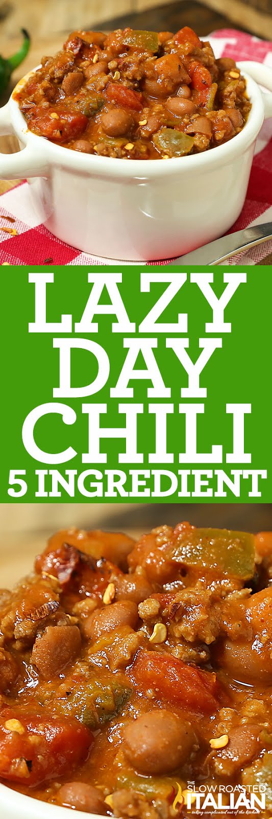 Lazy Man Chili Recipe