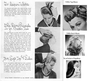 Art a la Mode: how to do vintage curls