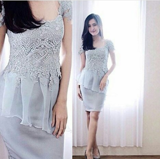 Model Kebaya Modern Lengan Pendek Sabrina Model Kebaya Modern Lengan Pendek Sabrina