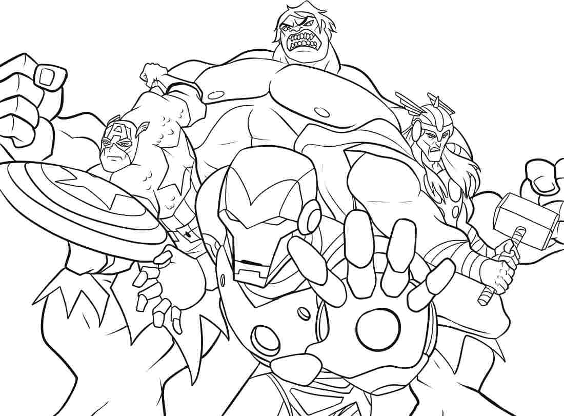 Coloring Games for Kids: Avengers Coloring Pages Printable Coloring Games for Kids: Avengers Coloring Pages Printable