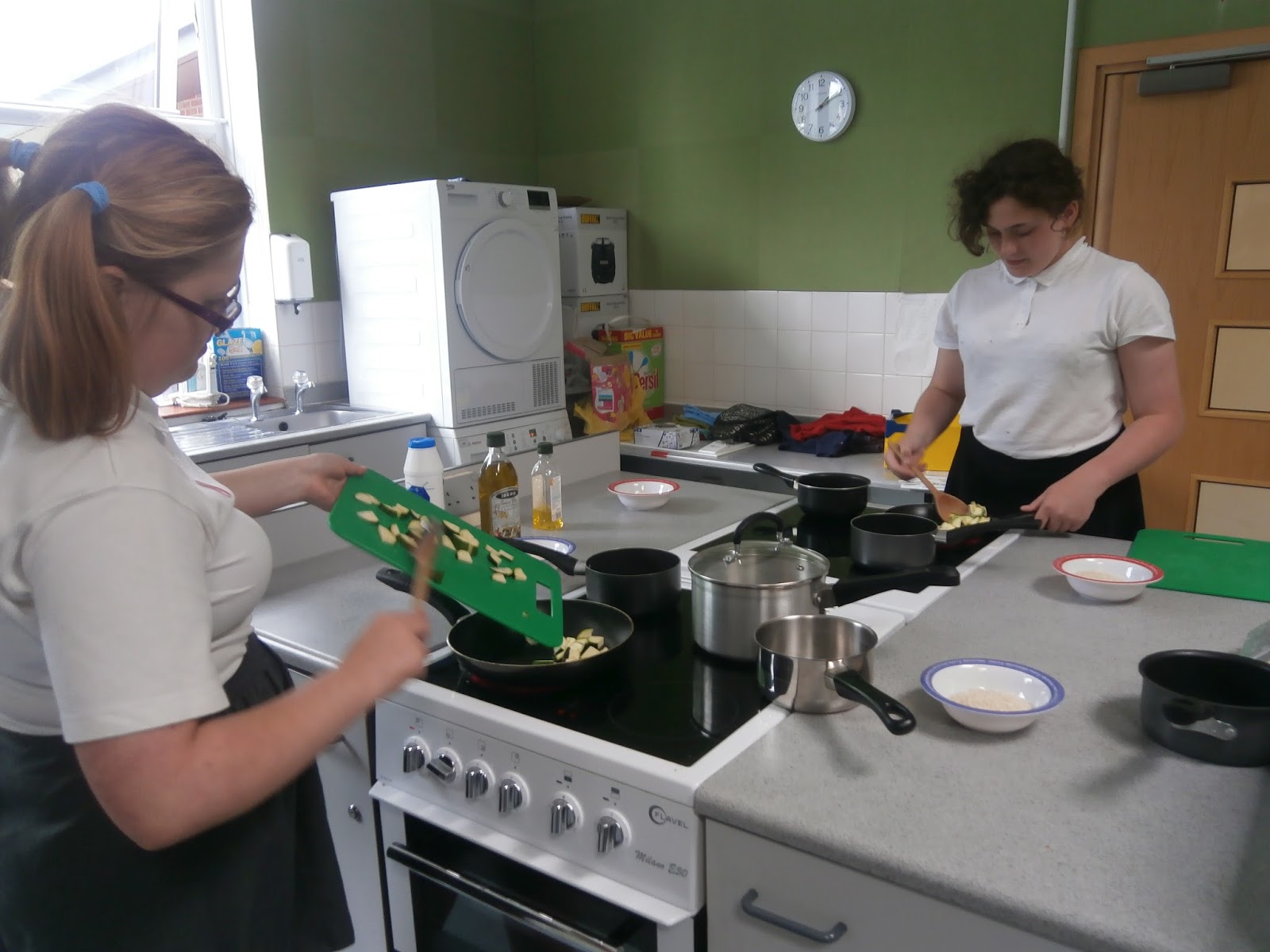 The Castle School, Newbury Cooking our own produce