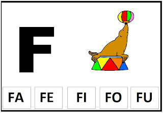 fichas silabicas para sala de aula letra f