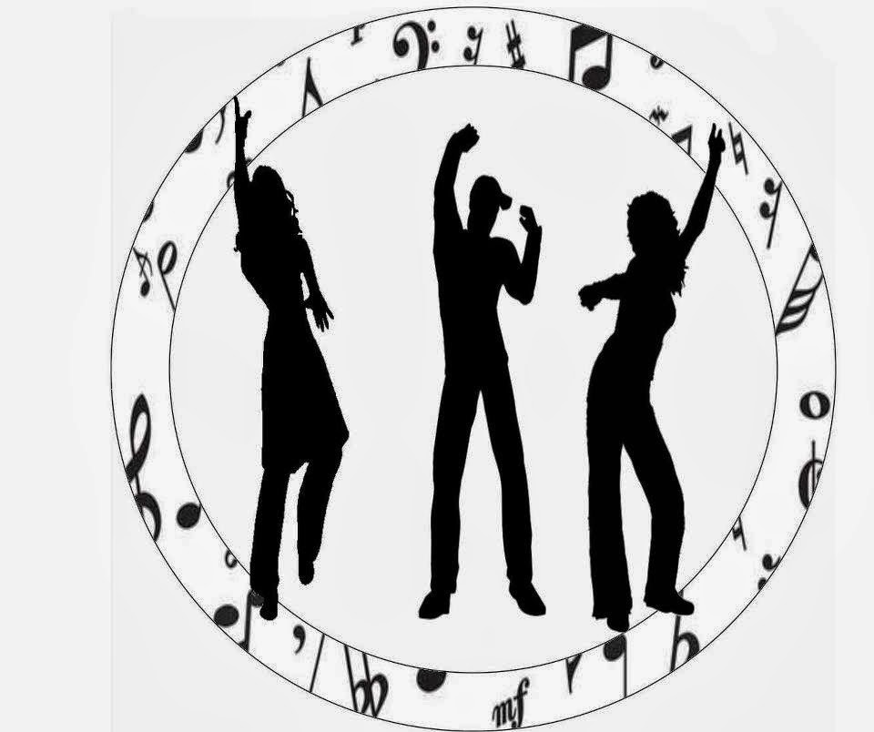 Música: Etiquetas para Candy Bar para Imprimir Gratis. Toppers, stickers o etiquetas de Música, para Imprimir Gratis.