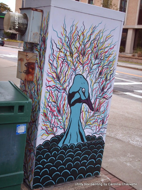 Friends of Art Manchester Utility Box Painting