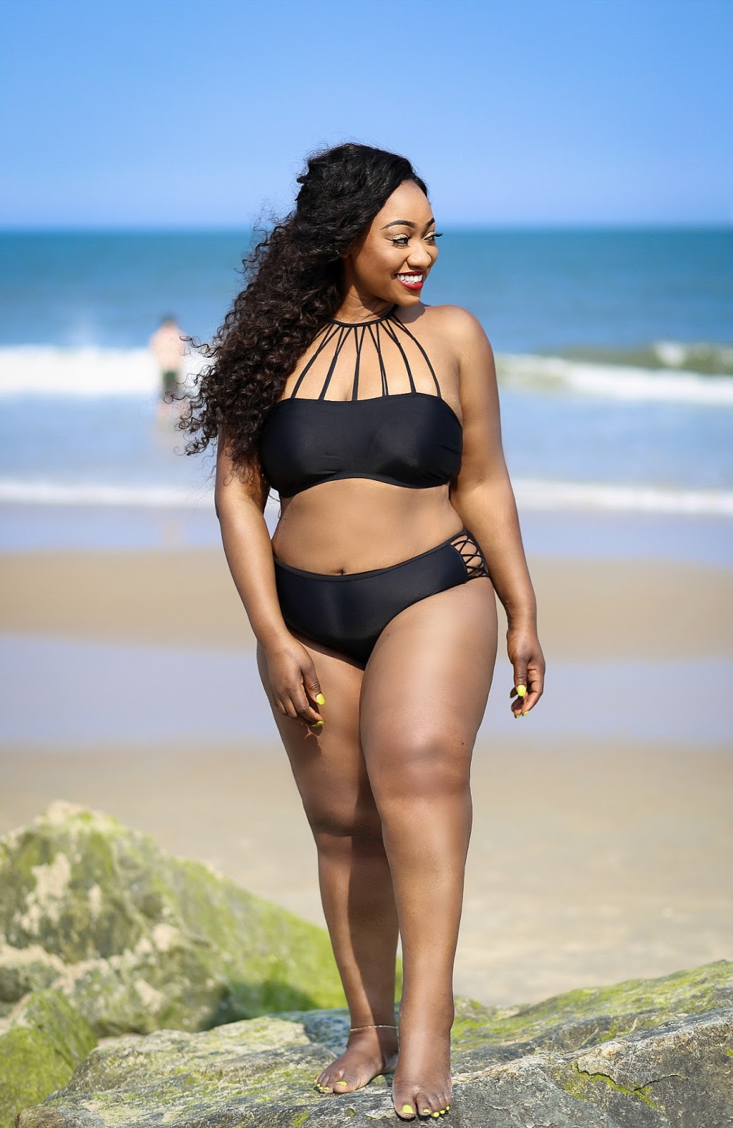 fashionable plus size swimwear