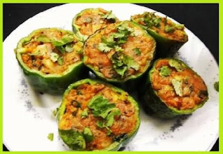 Stuffed Capsicum Hindi Recipe