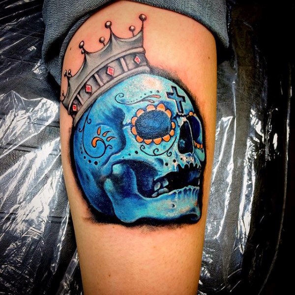 Tatuagens de caveira mexicana Tatuagens de caveira mexicana