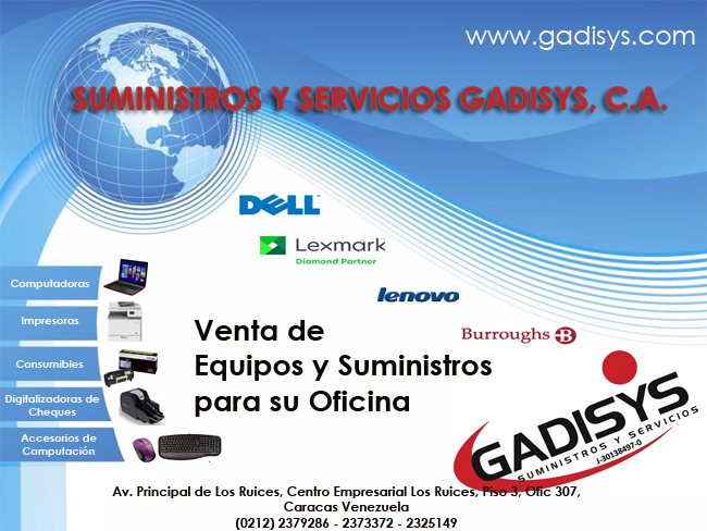 SUMINISTROS Y SERVICIOS GADISYS C.A en Paginas Amarillas tu guia Comercial SUMINISTROS Y SERVICIOS GADISYS C.A en Paginas Amarillas tu guia Comercial