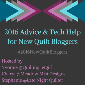 2016 New Quilt Bloggers