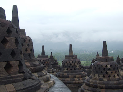 Bromo Borobudur Java Indonesia