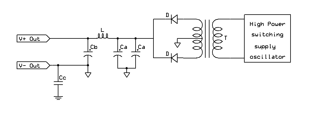 KA7OEI's blog: Quieting high-current switching power supplies used in