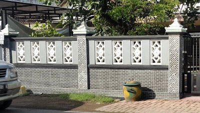 gambar pagar tembok samping rumah terbaru gambar pagar tembok samping rumah terbaru