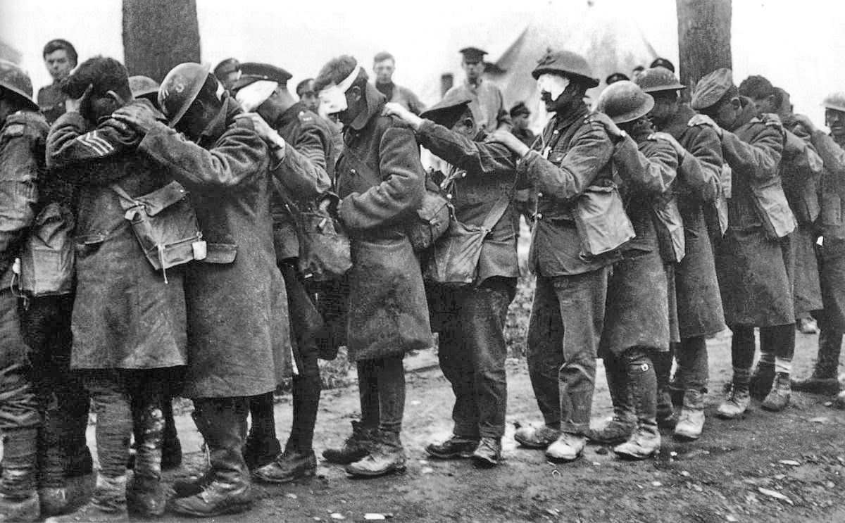 A British Chronology 1915 April 22nd. First use of poison gas.