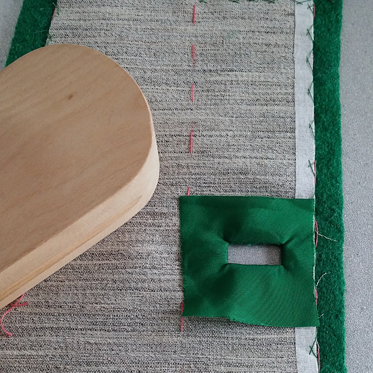 Couture et Tricot How to make faced bound buttonholes Como fazer