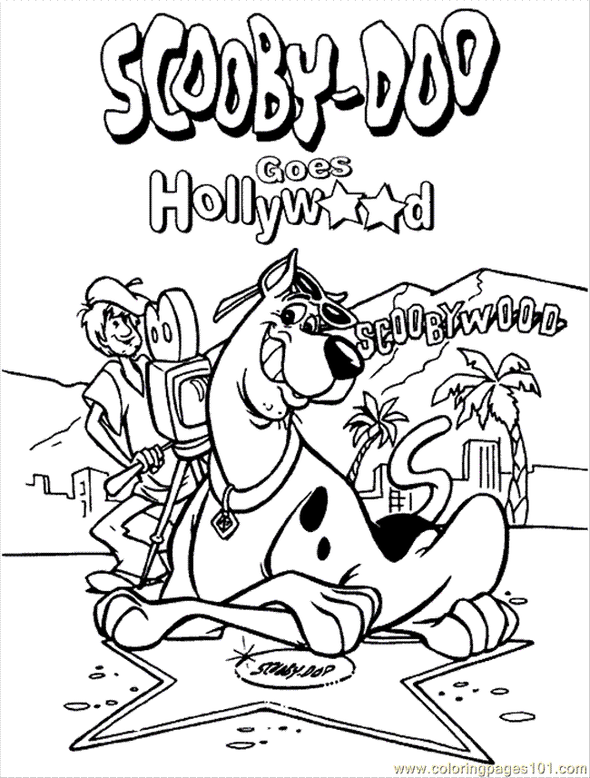 Desenhos Do Scooby Doo Para Colorir E Imprimir Desenhos Para Colorir